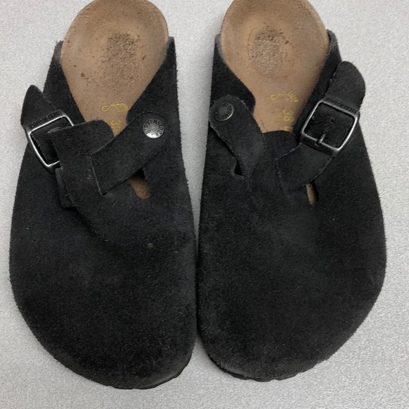 Birkenstock Shoes - Birkenstock Boston Suede Clogs